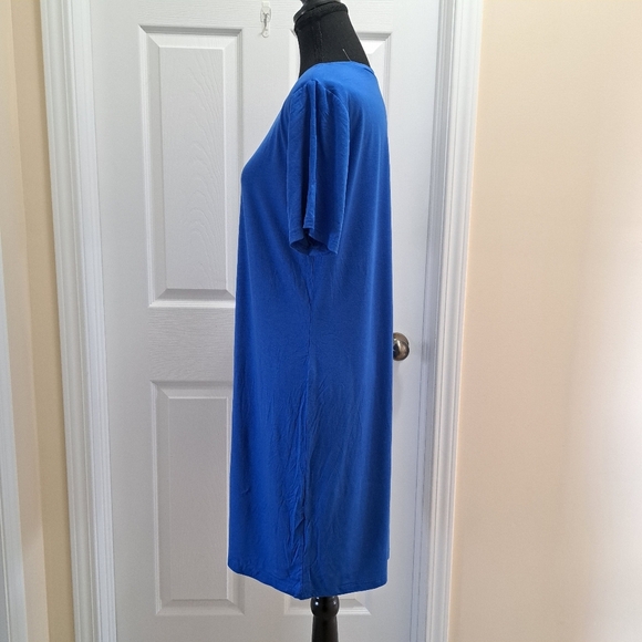 ❤️ BCBGeneration 2 Pack Dresses Blue Grey  White Striped Solid Women's XS Small - Picture 7 of 15